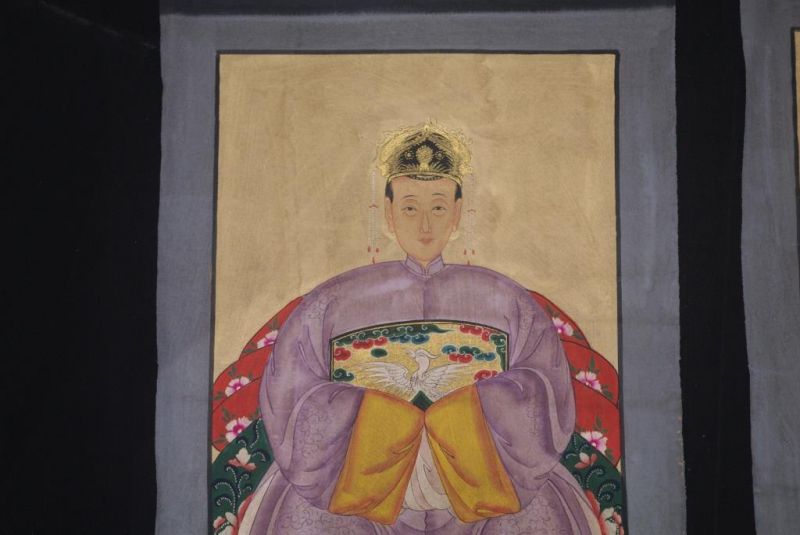 Chinese ancestors Qing dynasty Emperor Purple 2