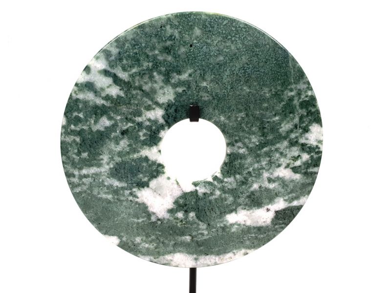 Chinese Bi Disk - 20cm - Green 1