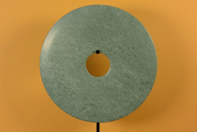 Chinese Bi Disk - 30cm - Jade Green 1