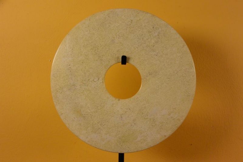Chinese Bi Disk White Veined Exceptional 1