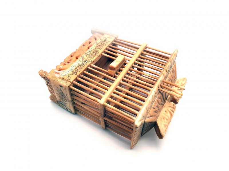 Chinese bone crickets cage with small Crickets 3