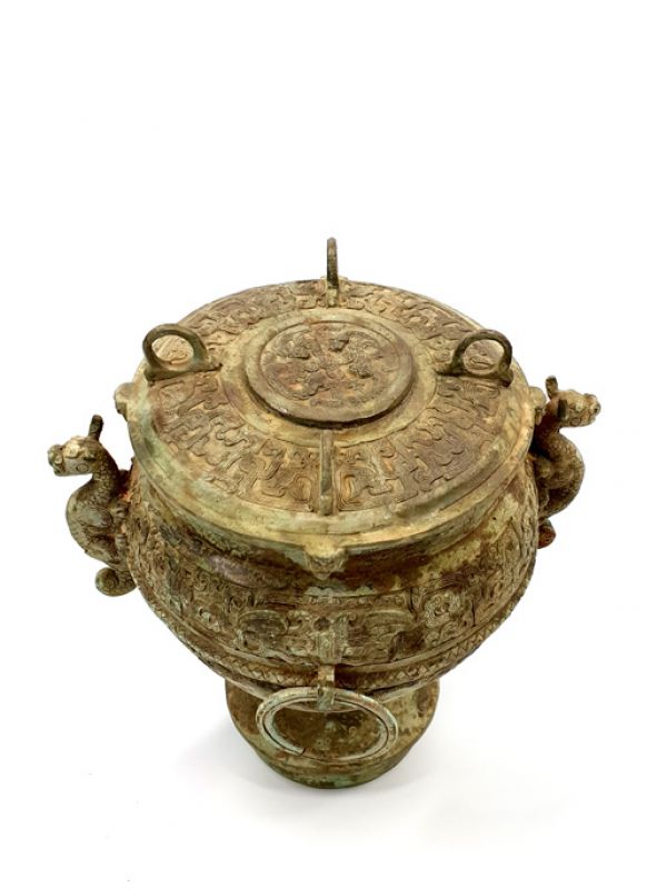 Chinese Bronze Box - Chinese mythology 2