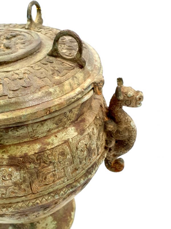 Chinese Bronze Box - Chinese mythology 3