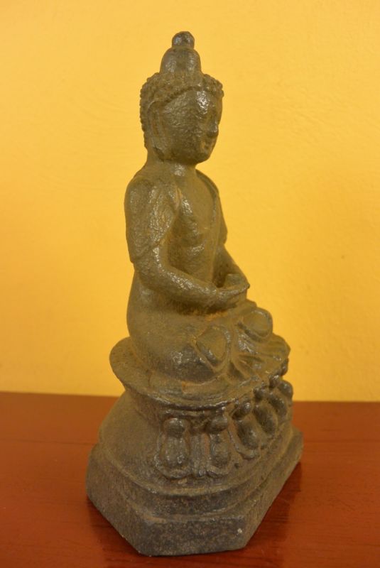 Chinese Buddha in metal 3