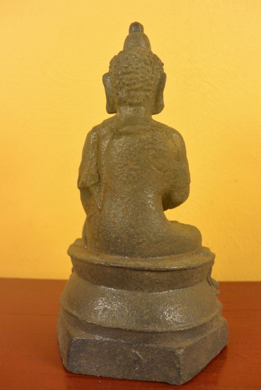 Chinese Buddha in metal 4
