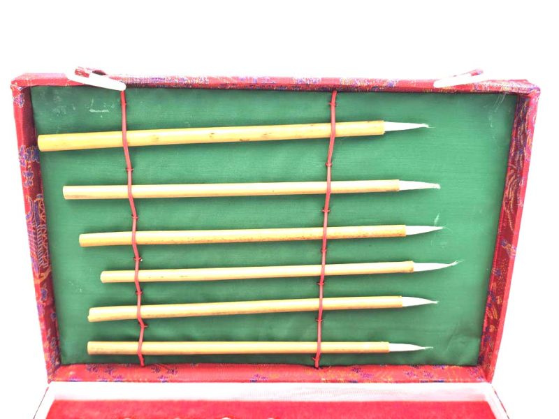 Chinese Calligraphy Set – 7 Brush Mid-Range Kit 2
