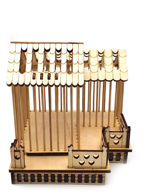 Chinese Cricket Cage - For daily use - Bamboo - Big house 1