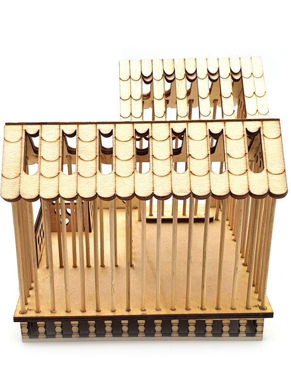 Chinese Cricket Cage - For daily use - Bamboo - Big house 5
