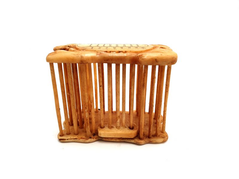 Chinese cricket cage in Bone - Turtle 2