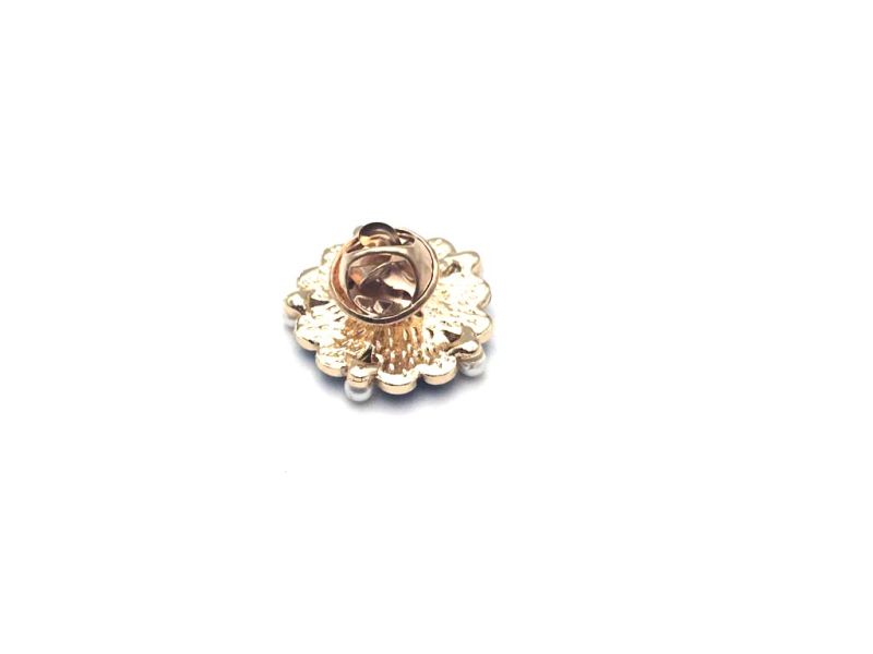 Chinese Enamel Pin - Cloisonné - Big flower 2