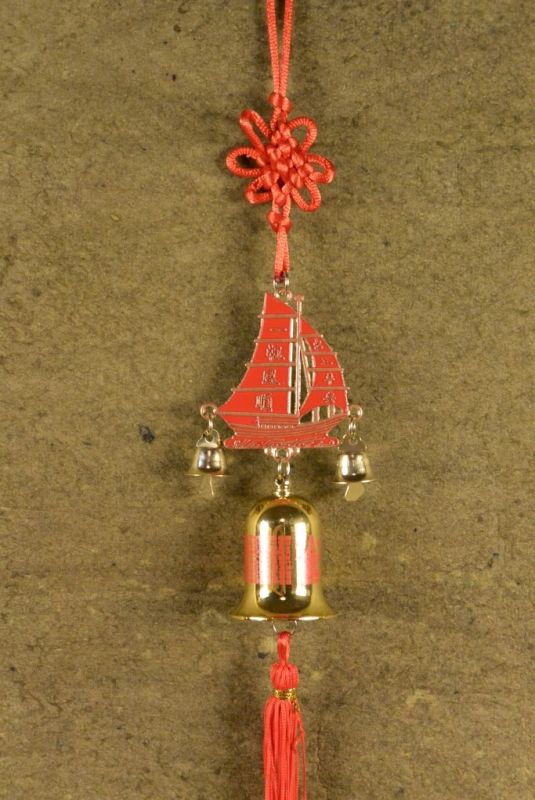 Chinese Feng Shui Pendant Boat 1