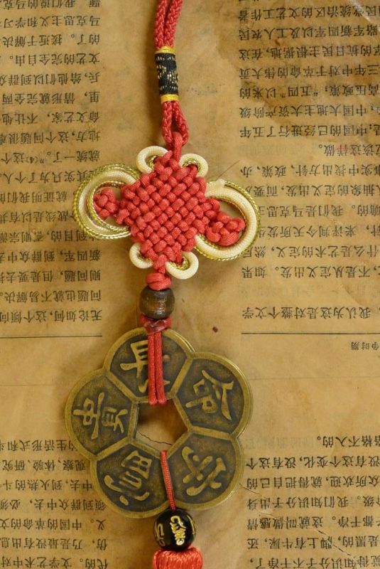 Chinese Feng Shui Pendant Flower 3