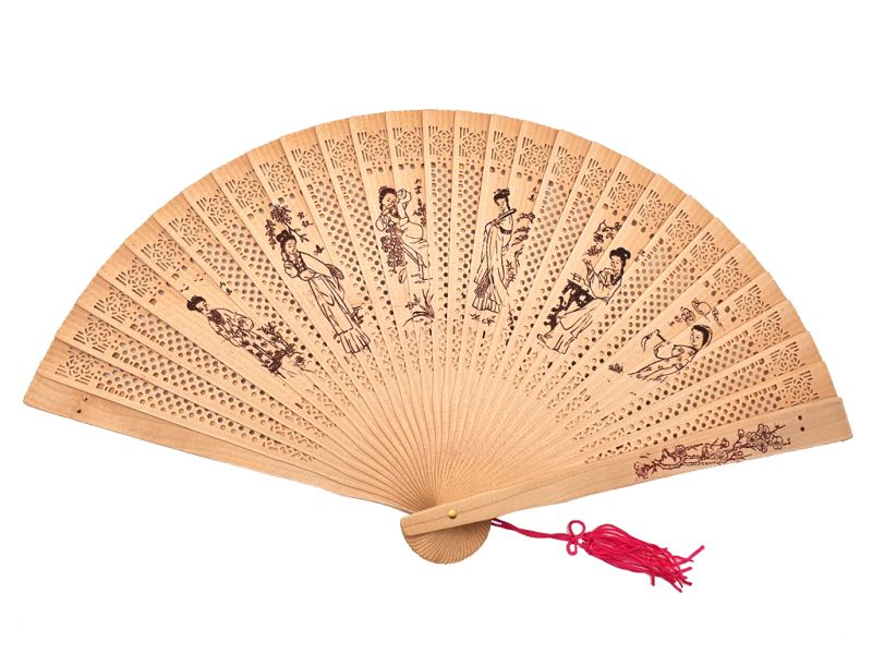 Chinese Hand fan Chinese Empress 1