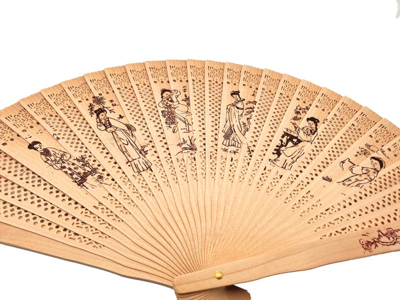 Chinese Hand fan Chinese Empress 2