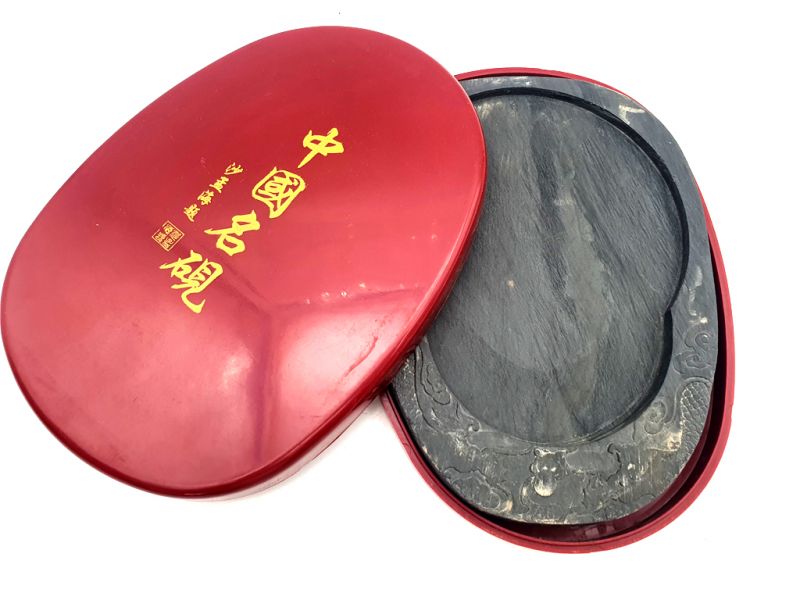Chinese Inkstone - Very large model - 21x16cm 1