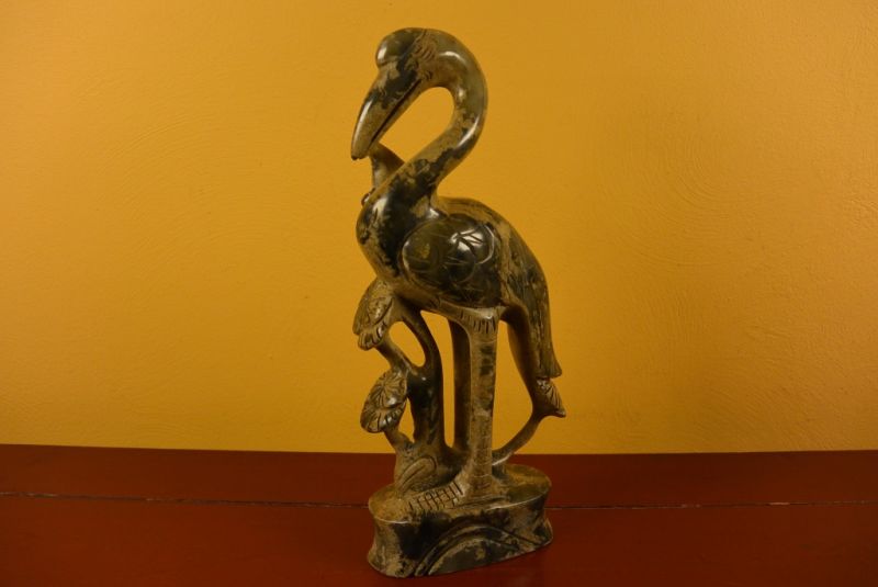 Chinese Jade Statue Pelican 1