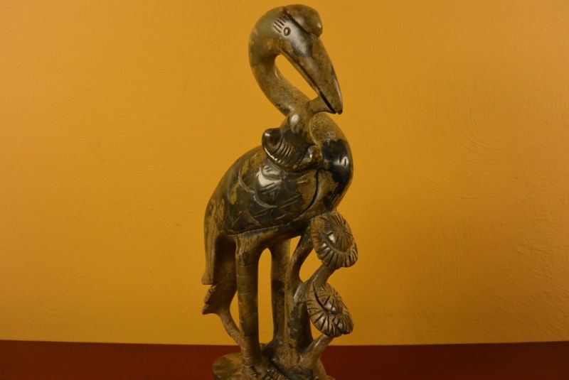 Chinese Jade Statue Pelican 4