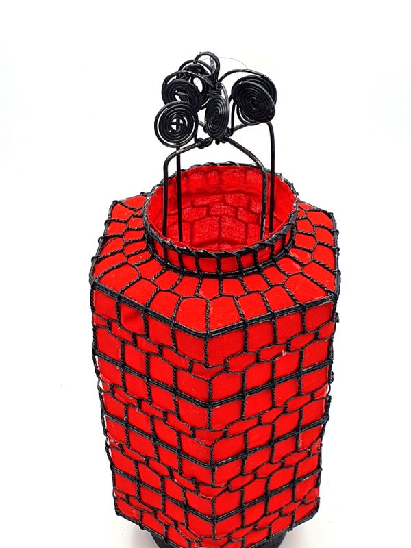 Click thumbnail to enlarge and hover over the picture to zoom Traditional Red Chinese Hanging Lantern 35 x 15 cm 2