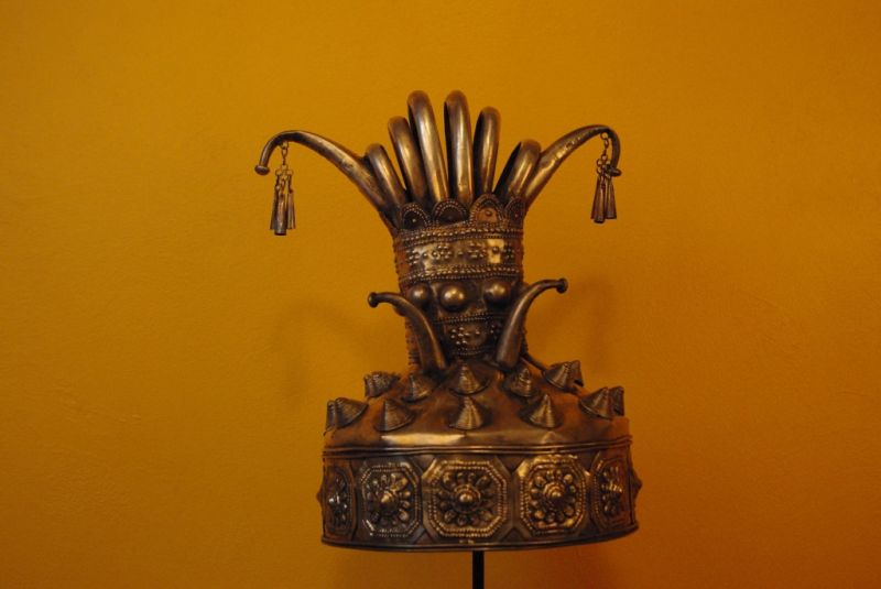 Chinese Miao minority Hat Warrior Headdress 1