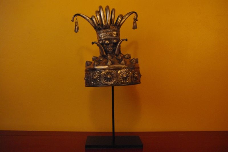 Chinese Miao minority Hat Warrior Headdress 2