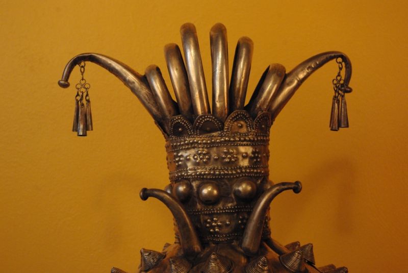 Chinese Miao minority Hat Warrior Headdress 5