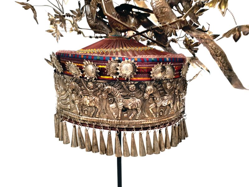 Chinese Miao minority Headdress 2