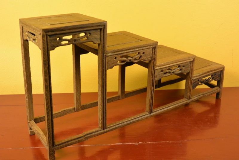Chinese Miniature Furniture - 4 Slots 4