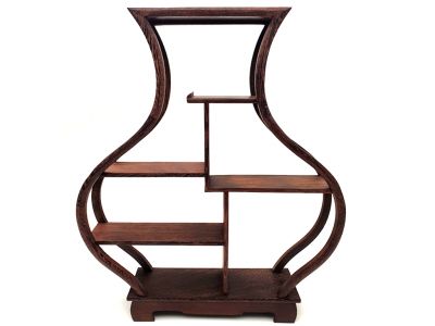 Chinese Miniaturmöbel - Krug Regale - 30cm