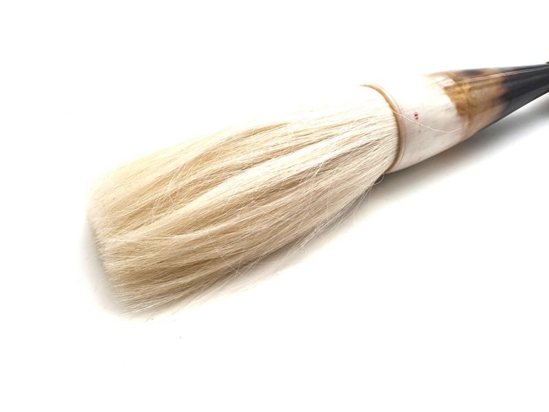 Chinese Modern Brush White goat hair - Size S 2
