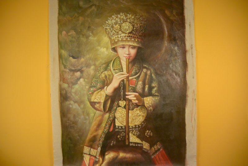 Miao Womain - Chinese Oil Painting 1