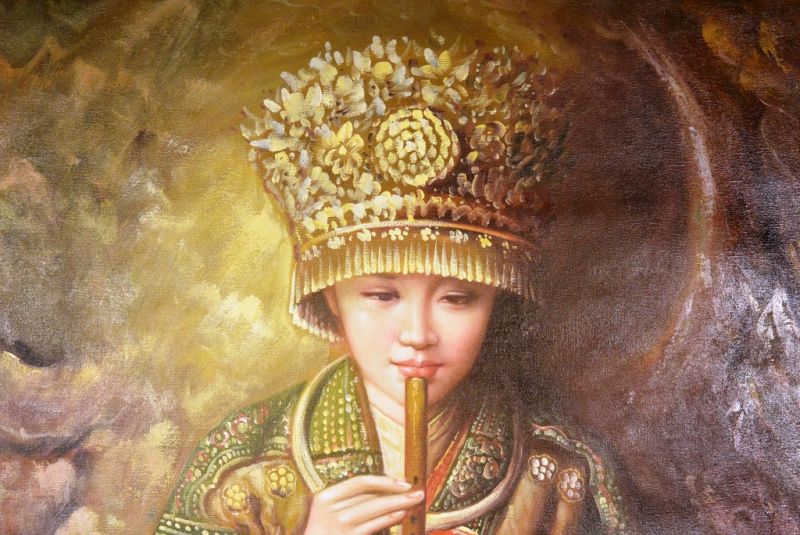 Miao Womain - Chinese Oil Painting 2