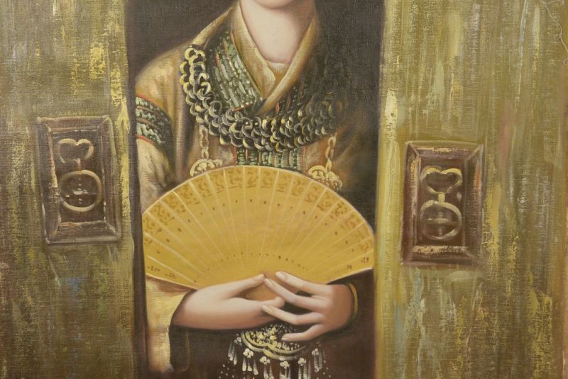 Painting - Miao Woman - 60x90cm 3
