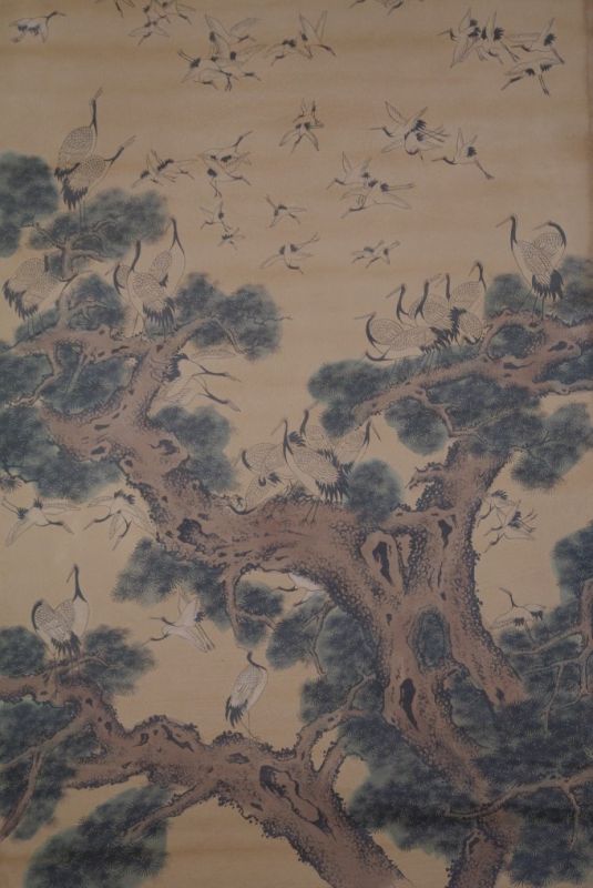 Chinese Paining Storks 2