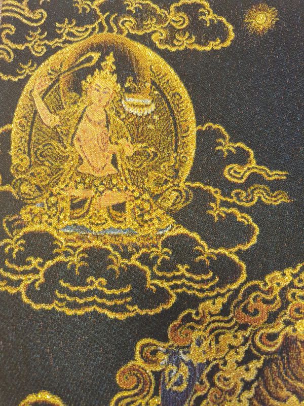 Chinese painting - Embroidery on silk - Thangka - Daweide King Kong 3
