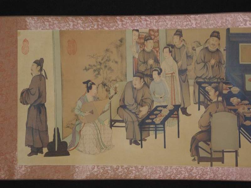Chinese Painting Night Revels of Han Xizai part 3 2
