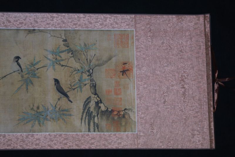 Chinese Painting Two birds on a tree 2