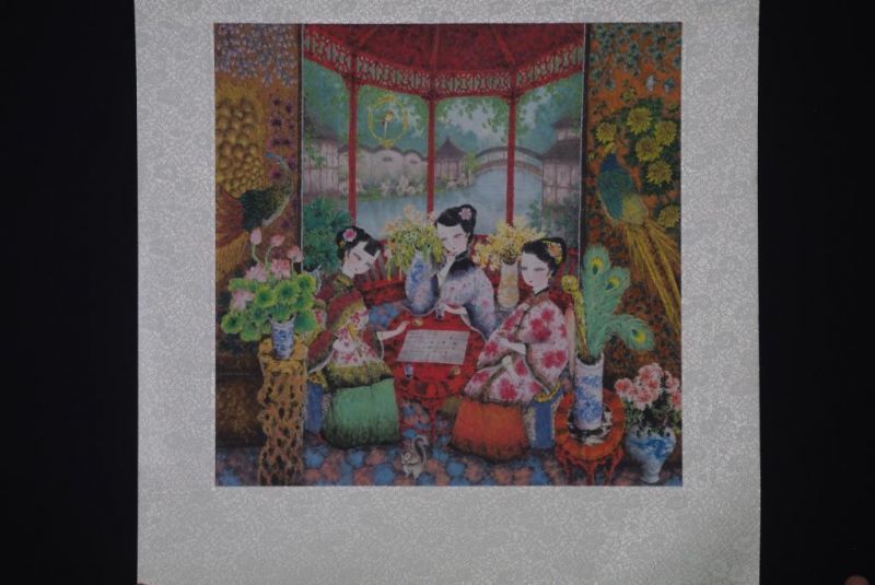 Chinese Paintings to Frame Game of go 1