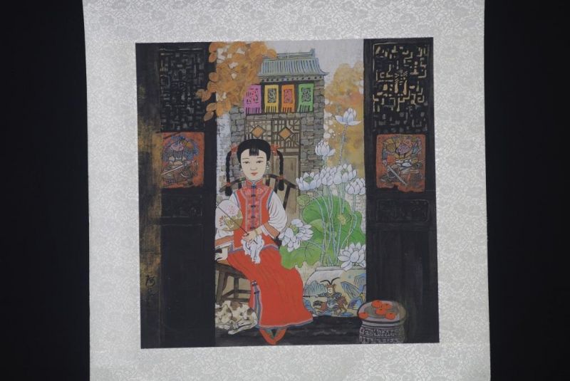 Chinese Paintings to Frame - Traditional house 1