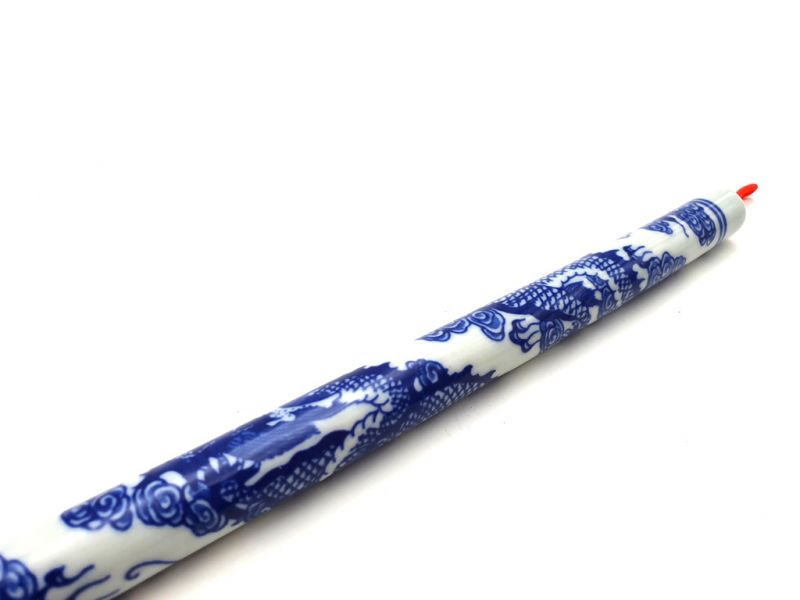 Chinese Porcelain Calligraphy Brush Size S 3