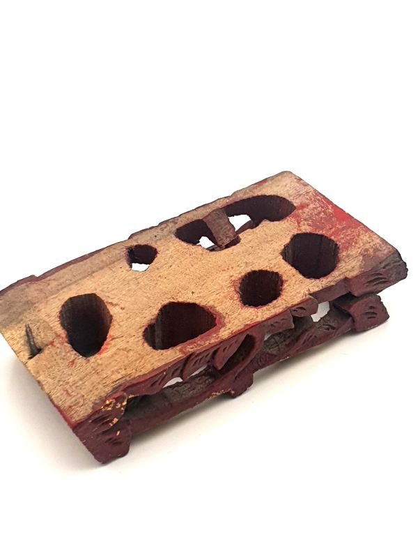 Chinese Qing wood with Stand Kung fu 1 3