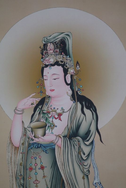 Chinese religious painting Goddess of China 3