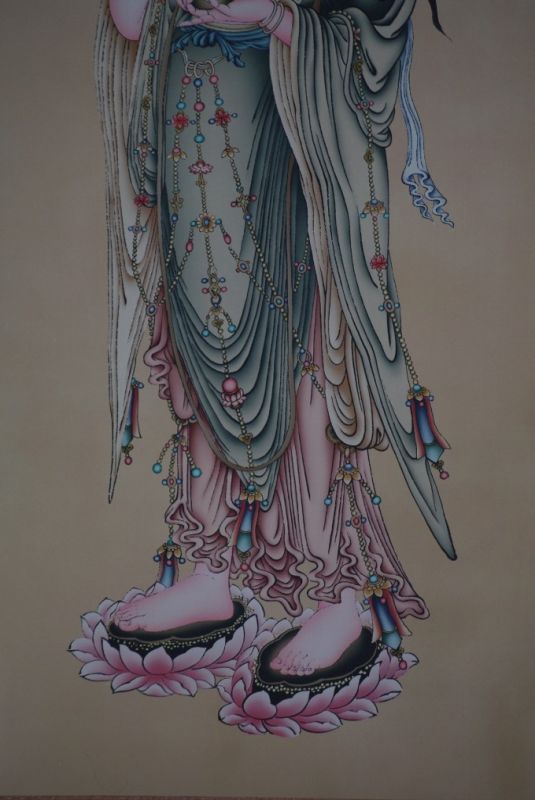 Chinese religious painting Goddess of China 4