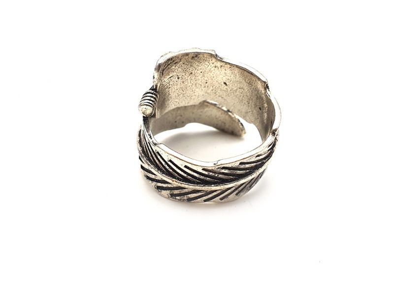 Chinese Ring from the Miao Minority Leaf 2