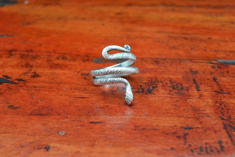Chinese Ring from the Miao Minority Snake 5