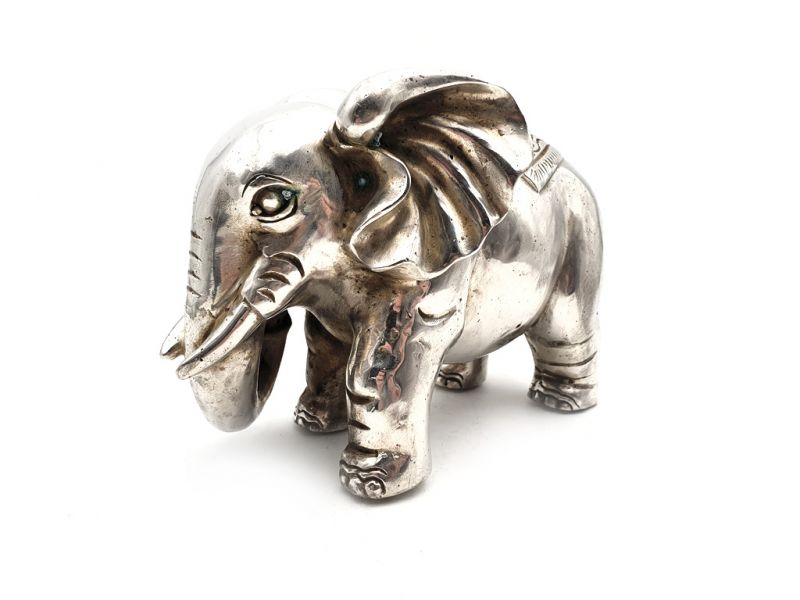 Chinese Statue Metal Elephant Feng Shui 1