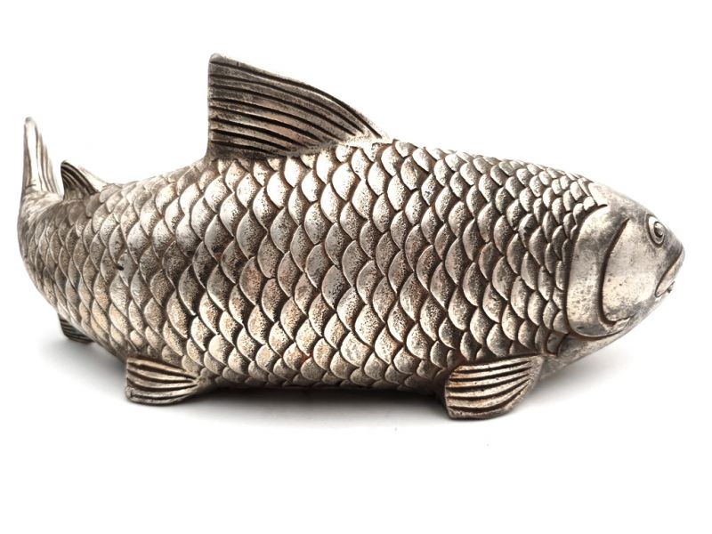 Chinese Statue Metal Fish 4