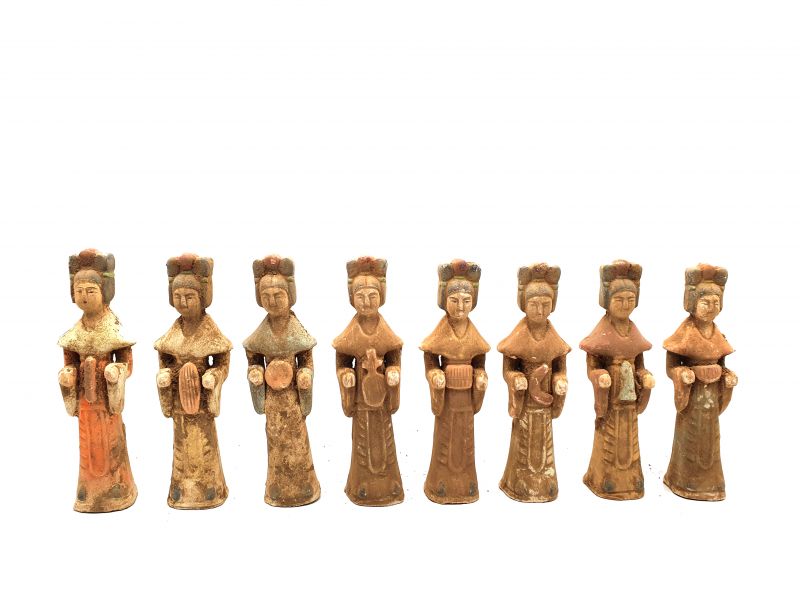 Chinese statue - Terracotta - Court Lady Tang 4