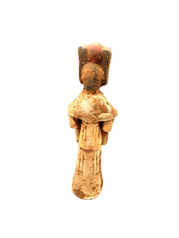 Chinese statue - Terracotta - Court Lady Tang - musician 3