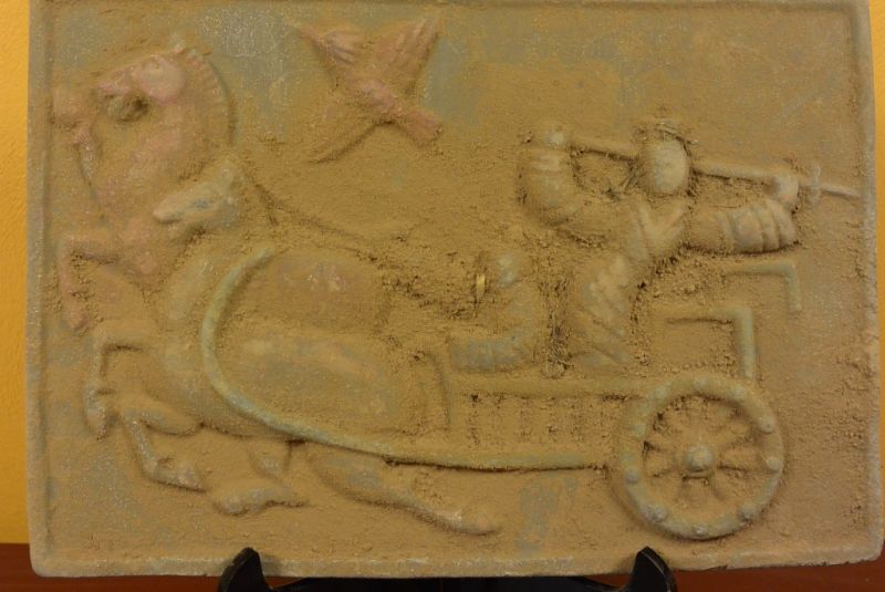 Chinese Terracotta plate Chariot 4