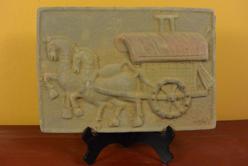 Chinese Terracotta plate Transportation of goods 1